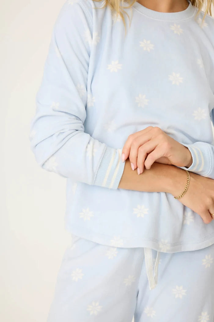 P. J. Salvage | Apres All Day Velour Long Sleeve Top