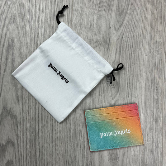 Palm Angels Caviar Cardholder - Blue