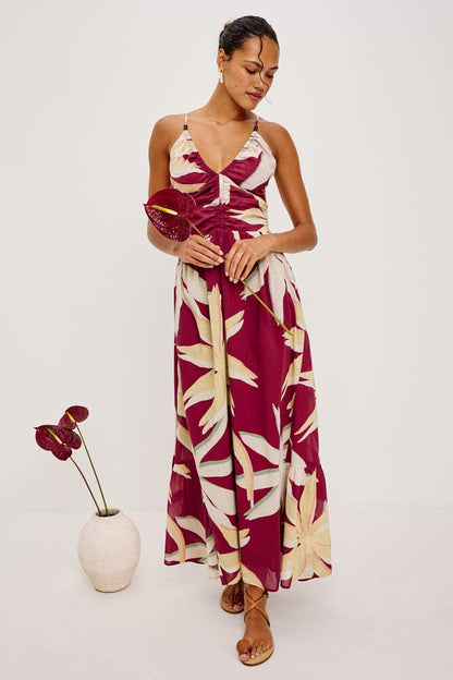 Palm Dress-Dresses-Uniquities
