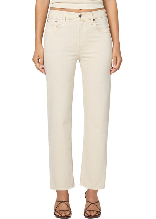 Palma Straight Jeans in Almond-Denim-Uniquities