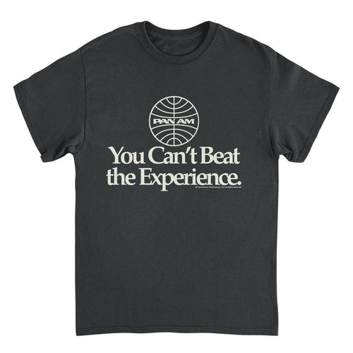 Pan Am Airways You Cant Beat the Experience Black T-Shirt