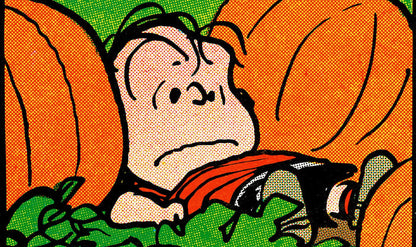 Peanuts Halloween Is Over Poster