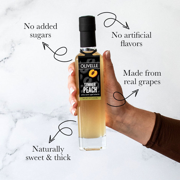 Summer Peach White Barrel Aged Balsamic