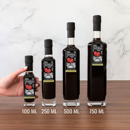 Sun-Dried Tomato Barrel Aged Balsamic Bottle Size