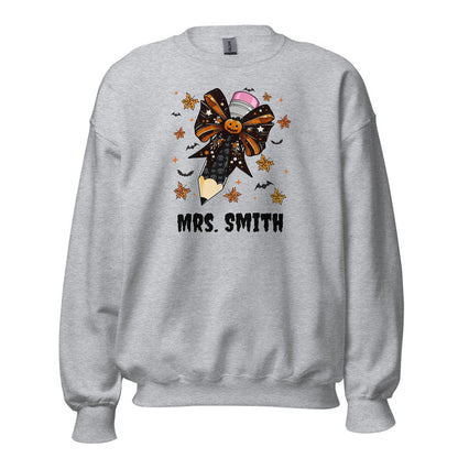 Personalized Teacher Pencil Sweater