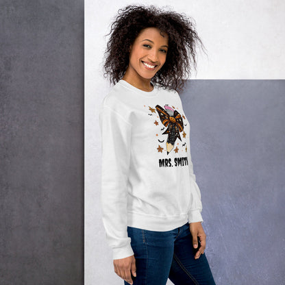 Personalized Teacher Pencil Sweater
