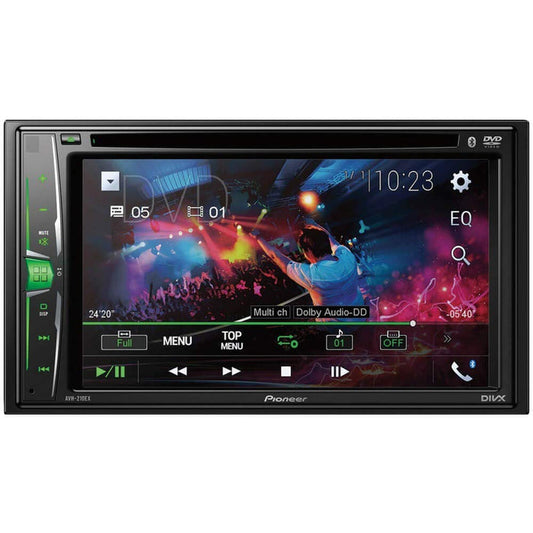 Pionner AVH-210EX Multimedia DVD - Built-in Bluetooth - 6.2" Display