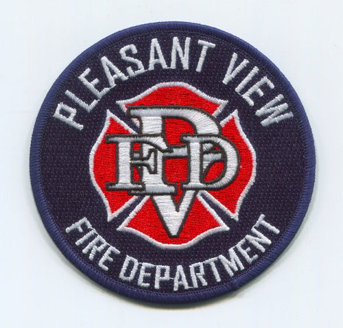 Pleasant View Fire Department Patch Colorado CO v2