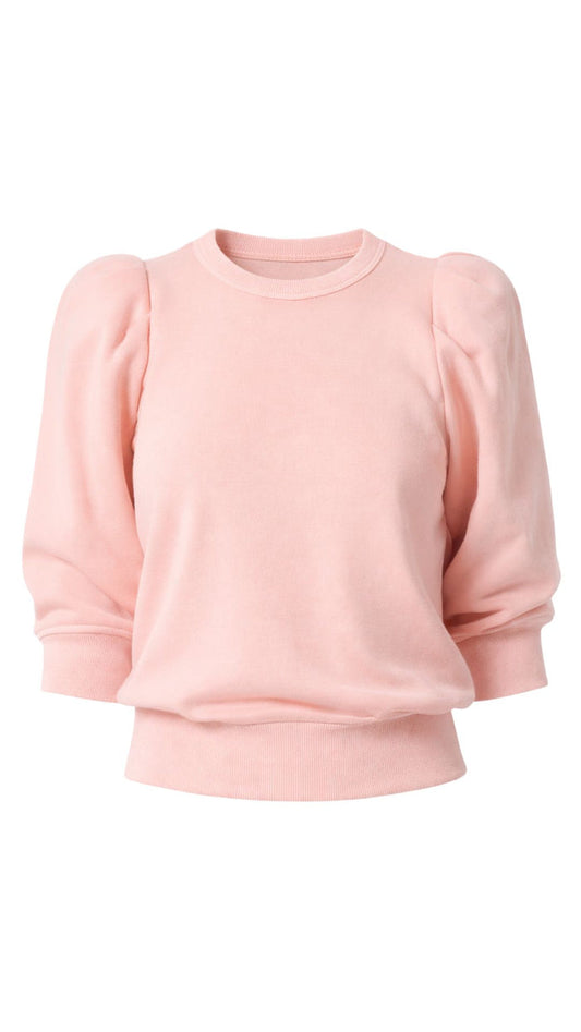 Pleated Short Sleeve Crew-Tops/Blouses-Uniquities