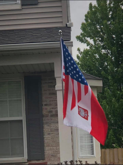 Polish american Flag Poland USA Polish flag American flag 2x3 ft flag Polska flaga flaga Polska