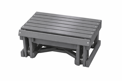 Poly Grove Gliding Ottoman