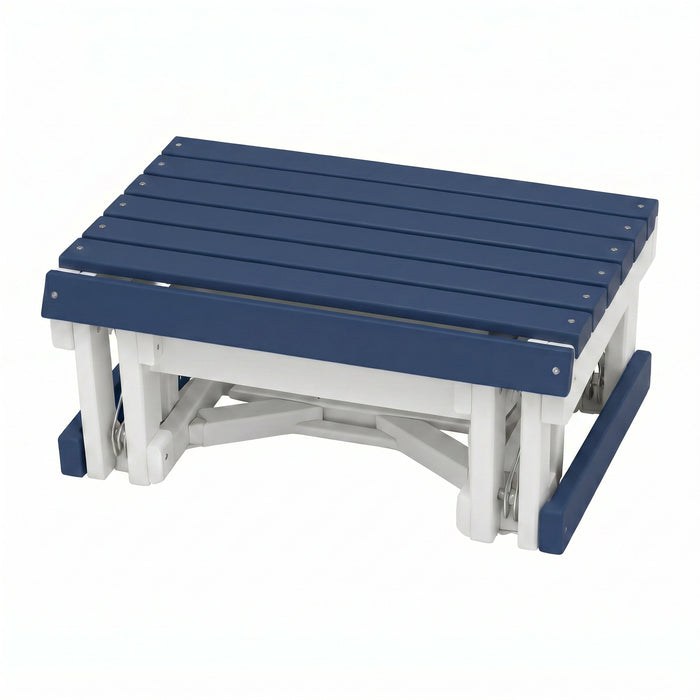 Deep Blue on White