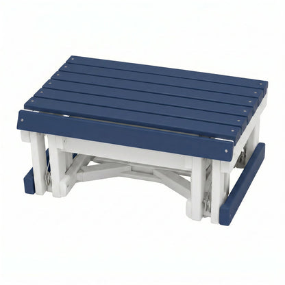 Deep Blue on White