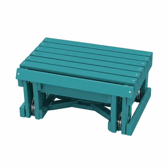Poly Grove Gliding Ottoman