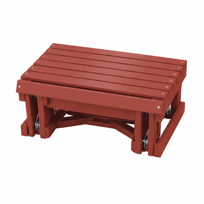 Poly Grove Gliding Ottoman