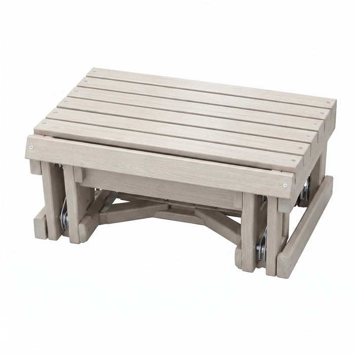 Poly Grove Gliding Ottoman