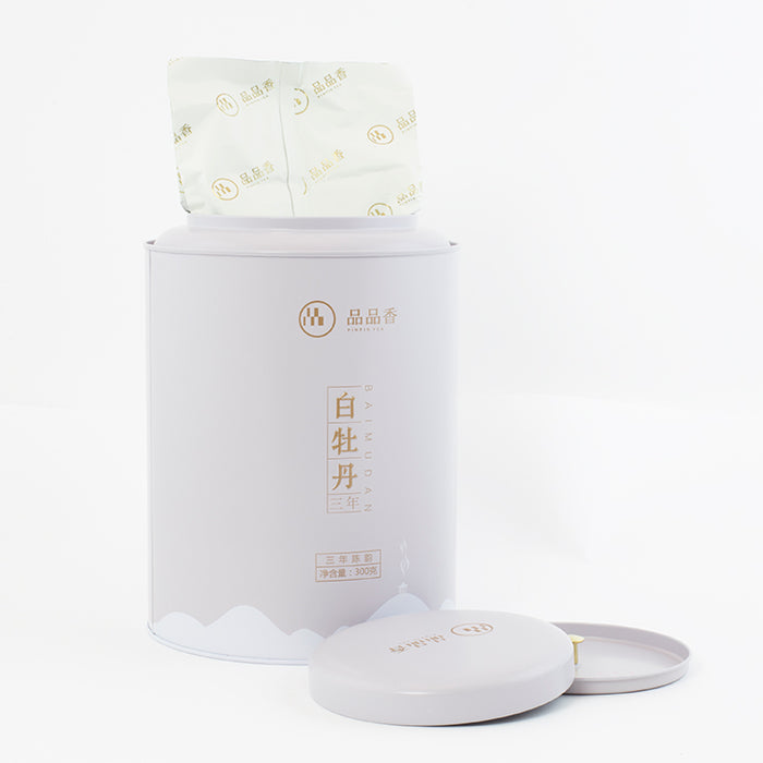 PPX Peony( Bai Mudan) White Tea 3 Years Old (300g/Tin)