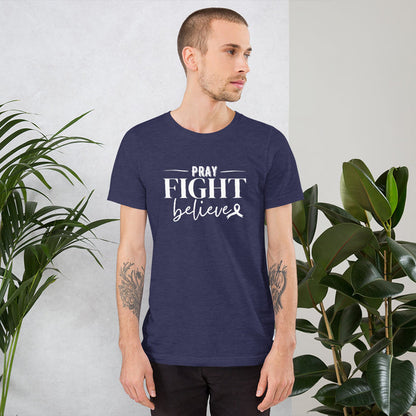Pray Fight Believe Breast Cancer Shirt