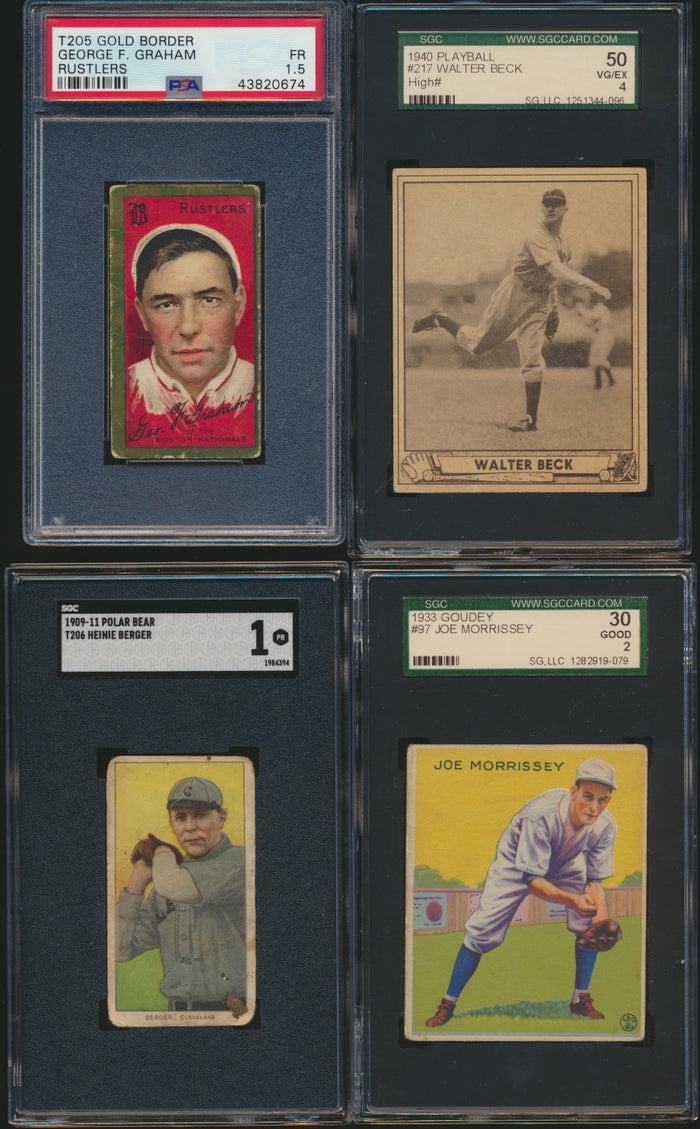Pre-WWII Baseball Mixer (50 spots, Limit 2) featuring W515 Babe Ruth!
