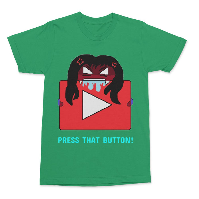 Press that YouTube Button! Adult T-Shirt
