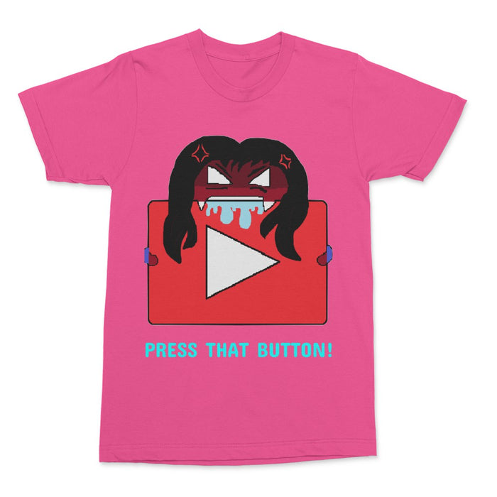 Press that YouTube Button! Adult T-Shirt