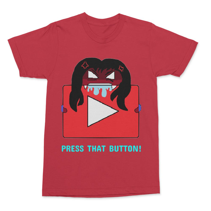 Press that YouTube Button! Adult T-Shirt