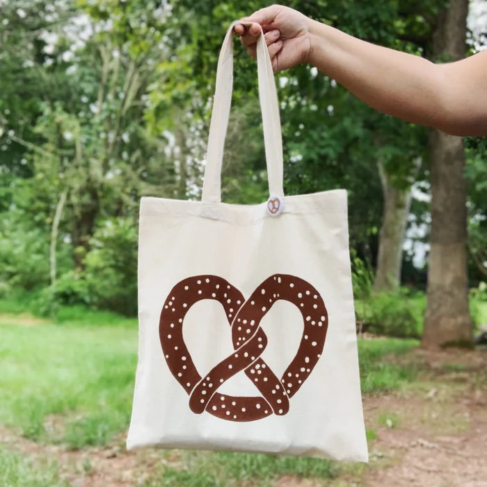 Pretzel Tote Bag - Ali's Wagon