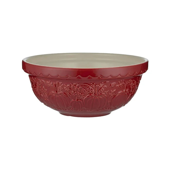 Pumpkin Mixing Bowl - dark red S18