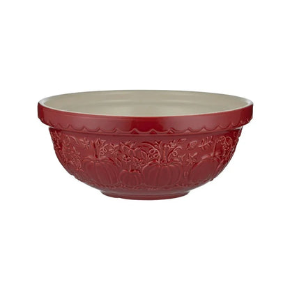 Pumpkin Mixing Bowl - dark red S18