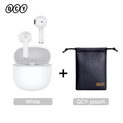 White with Pouch