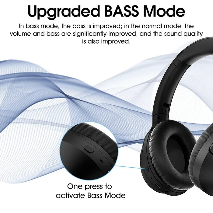 Black over-ear headphones.