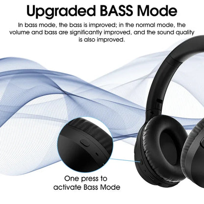 Black over-ear headphones.