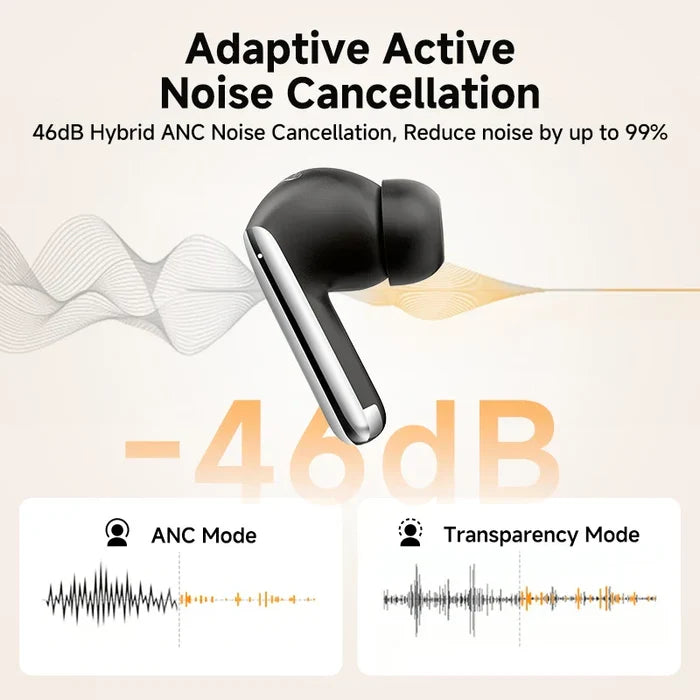 Noise-canceling earbud.