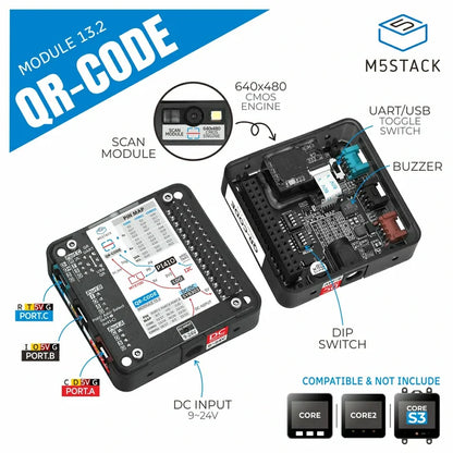 QR Code Scanner Module 13.2 - m5stack-store