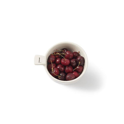 RAE DUNN CLAY - STEM PRINT COLANDER SET OF 2
