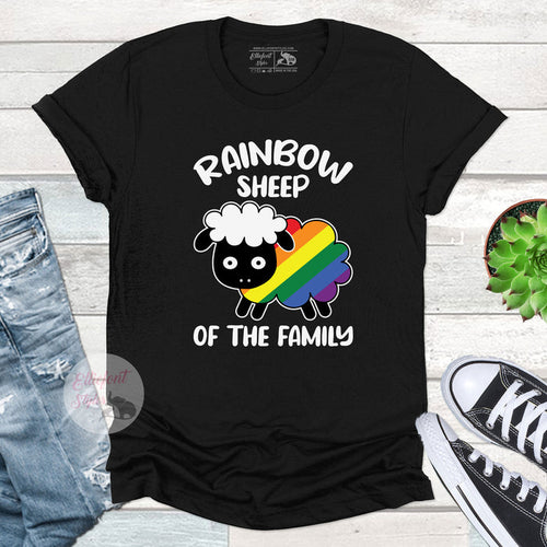 Rainbow Sheep Of The Family LGBT Shirt