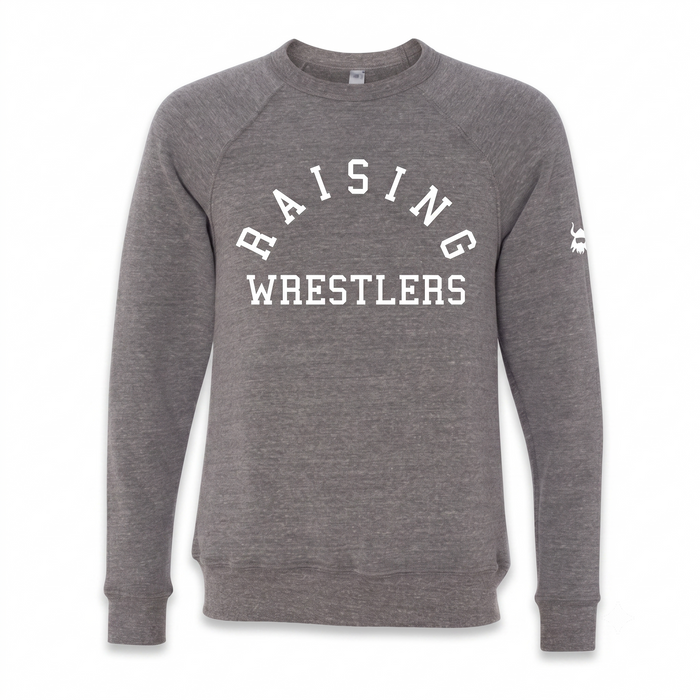 Raising Wrestlers Grey Crewneck