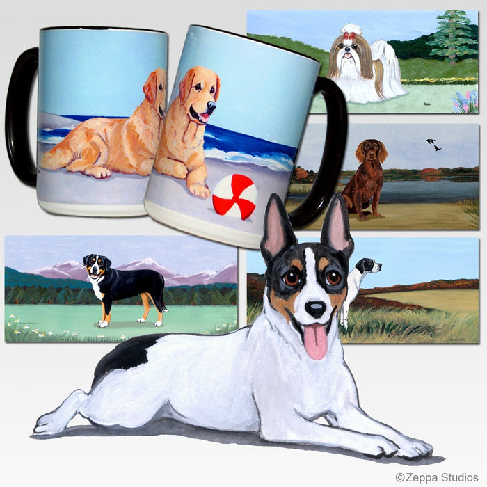 Rat Terrier Scenic Mug