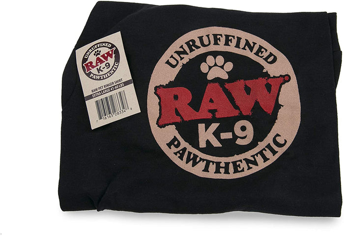 RAW Extra Large K9 Pet Ringer Shirt