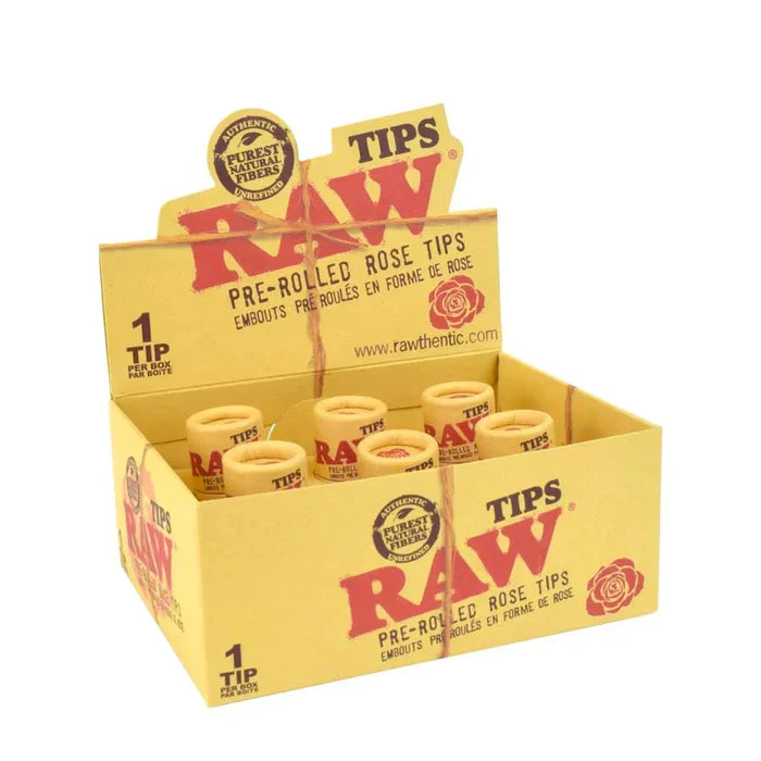 RAW Pre-Rolled Rose Tips 6ct