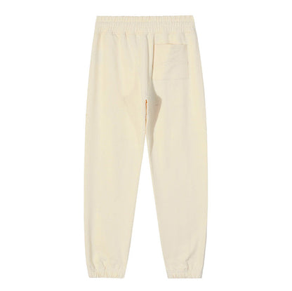 RHUDE embroidered slogan logo sweatpants
