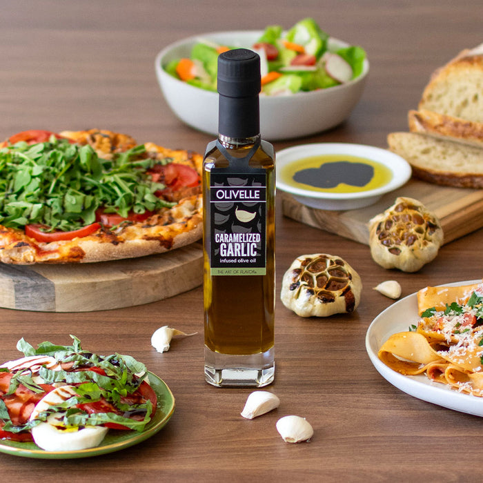 Caramelized Garlic Infused Olive Oil