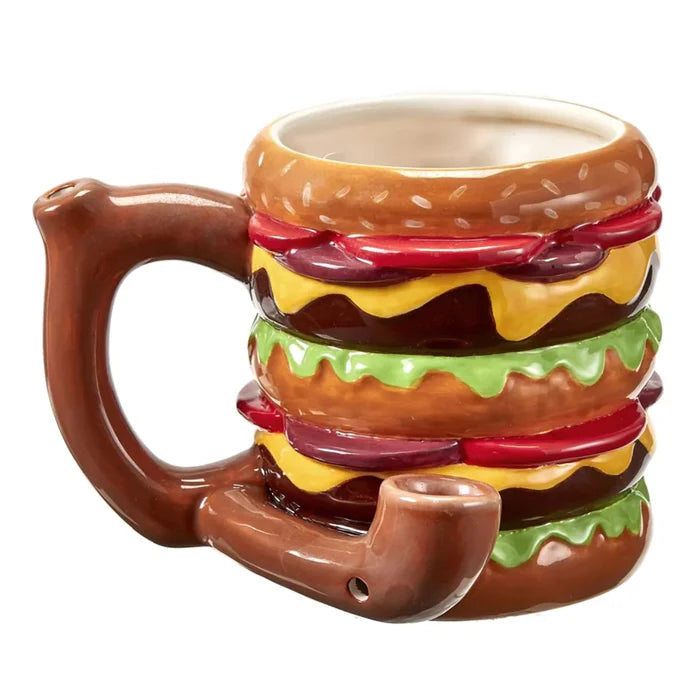 Roast & Toast Ceramic Pipe Mugs