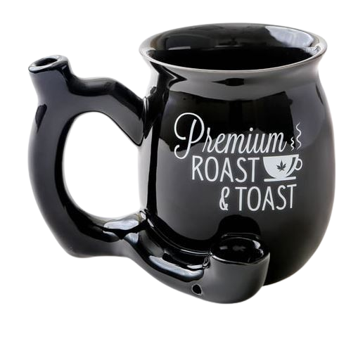 Roast & Toast Ceramic Pipe Mugs