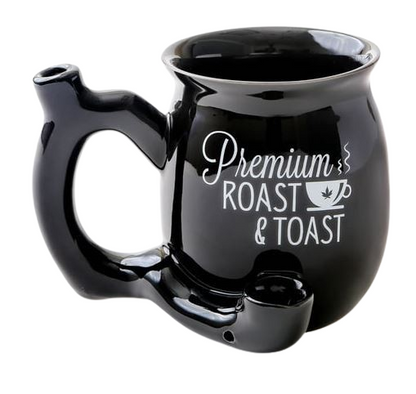 Roast & Toast Ceramic Pipe Mugs