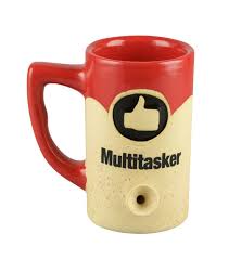 Roast & Toast Ceramic Pipe Mugs