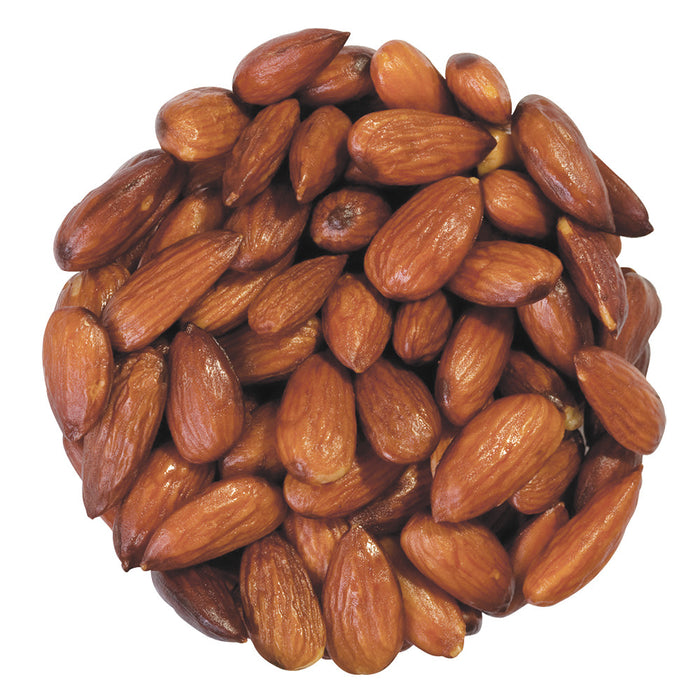 Roasted Unsalted Almonds 32/34 Count - 6.25 LB