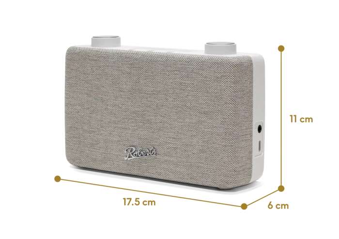 Roberts PLAY 11 DAB DAB+ FM Portable Digital Radio White White