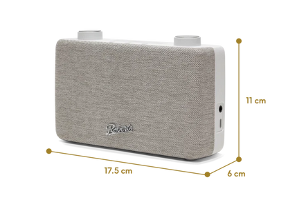 Roberts PLAY 11 DAB DAB+ FM Portable Digital Radio White White