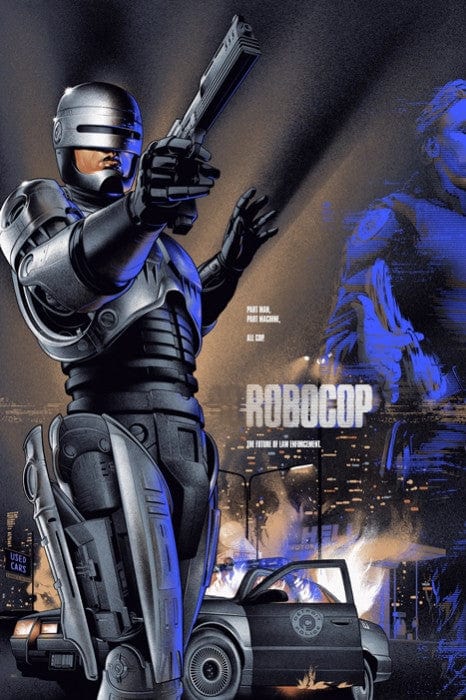 Robocop Ansin   Variant Martin Ansin poster